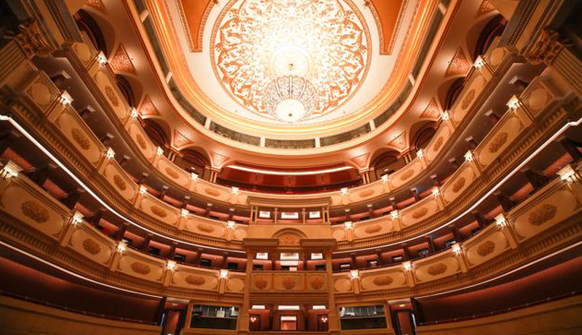 Projet de construction du théâtre de l'Opéra central